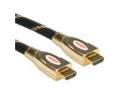 ROLINE GOLD HDMI Ultra HD Kabel met Ethernet, M/M, Retail Blister, 1 m