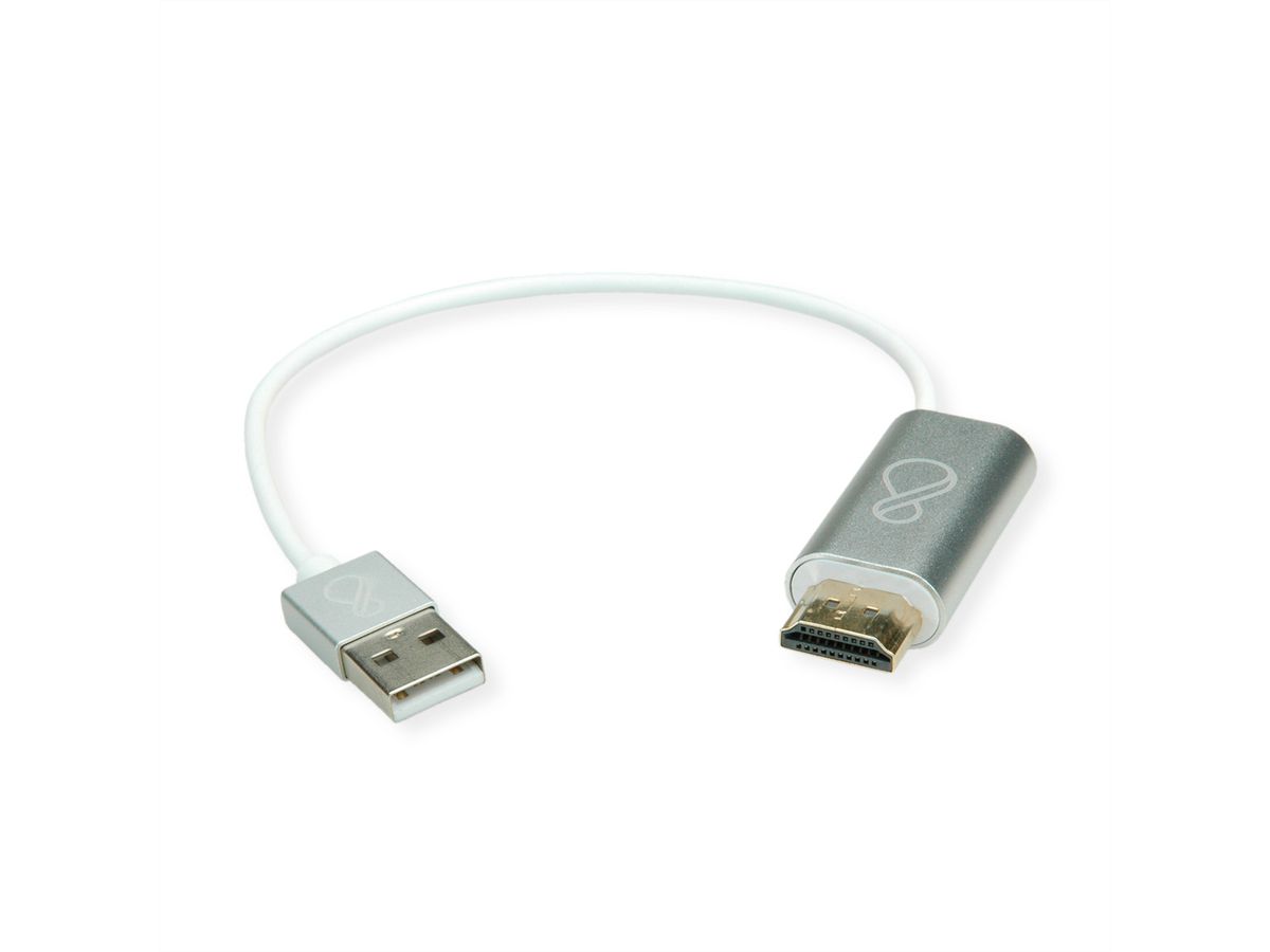 BACHMANN Ochno HDMI naar USB-C en USB-A adapter