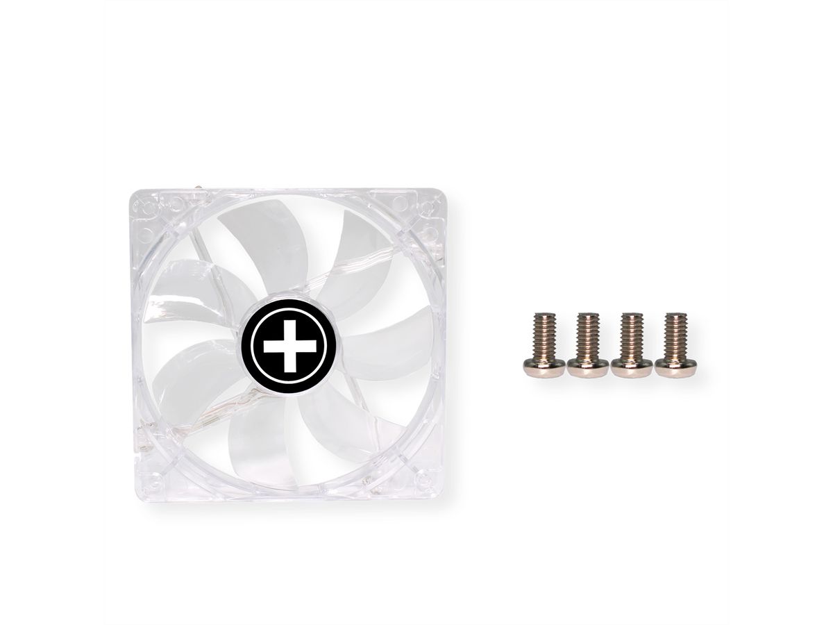 Xilence XPF120.TR 120mm Ventilator voor pc-behuizing, LED in rood