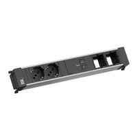 BACHMANN POWER FRAME 2xP40, 1xUSB C/C 100W 2xCM L=0.2m