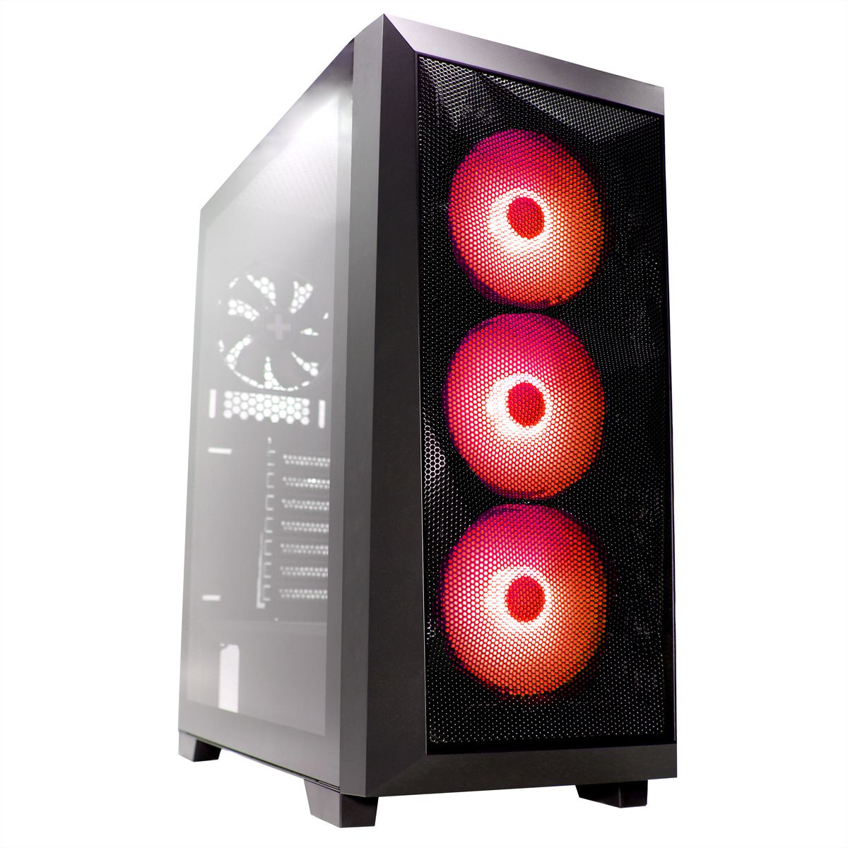 Xilence Xilent Breeze X712.RGB Gaming PC Case, RGB ATX Midi Tower