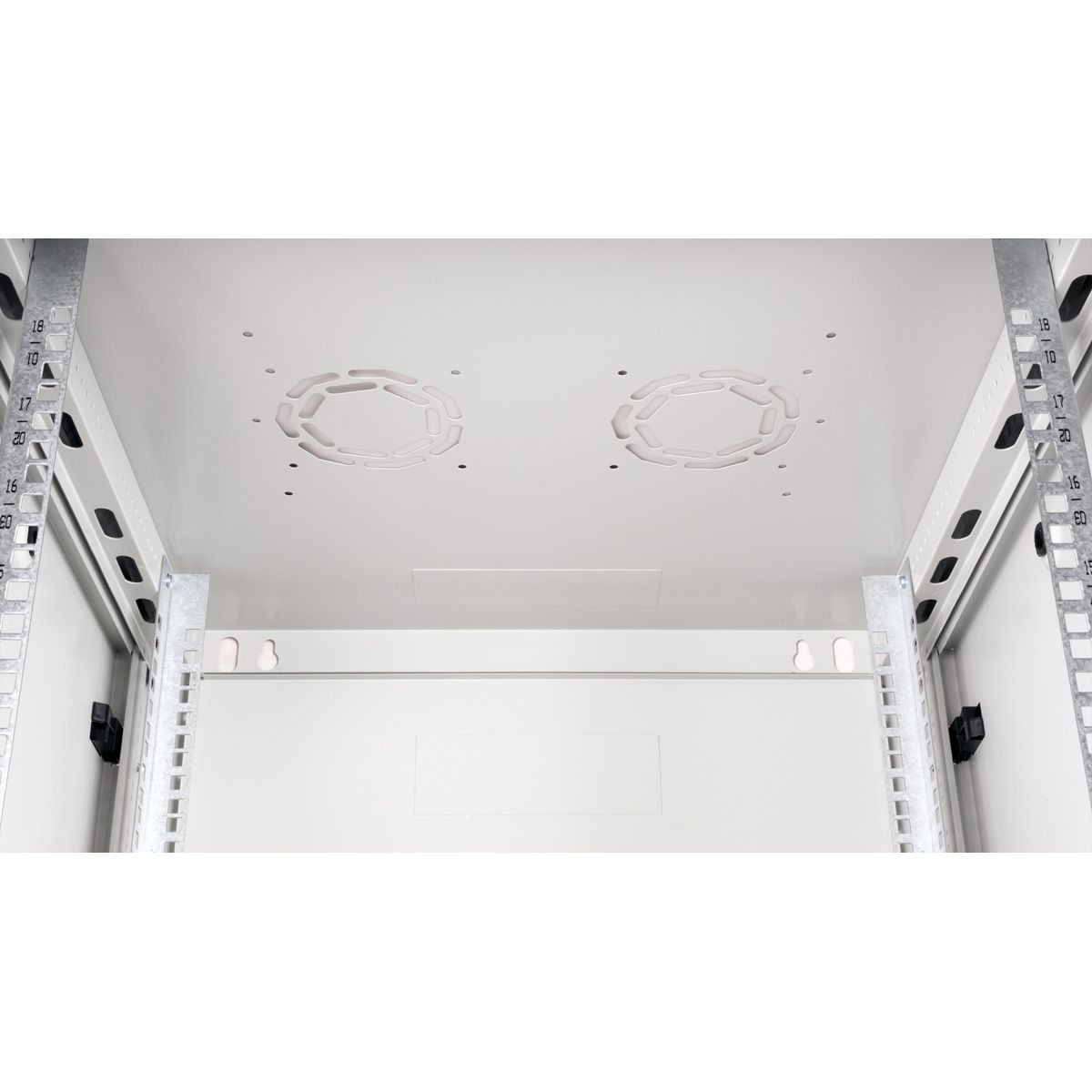 ROLINE 19-inch wandbehuizing Basic Plus 18U, 600x600 BxT grijs