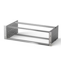 SCHROFF EuropacPRO 19" Subrack Kit for Backplane, Light, Unshielded, 3 U, 295 mm