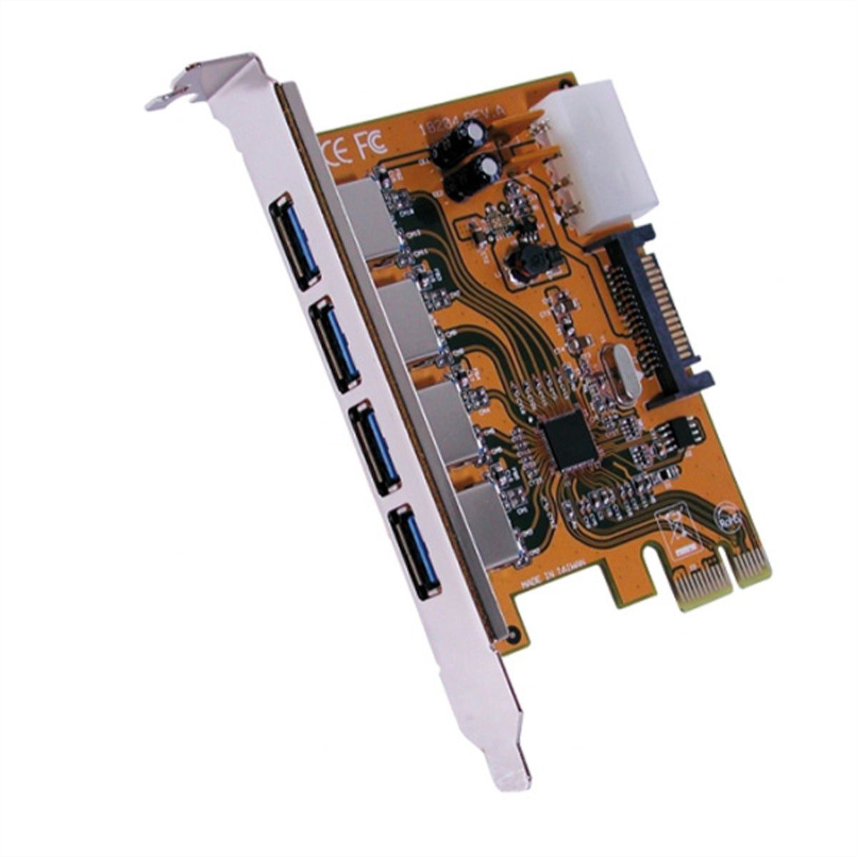 EXSYS EX-11094 PCI Express Karte 4x USB 3.0 Extern