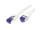 VALUE FTP patchkabel, Cat.6A (Class EA), extra plat, wit, 0,5 m