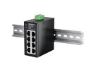 TRENDnet TI-ELC80 8-poorts Ethernet Mini Switch Industriële DIN-rail