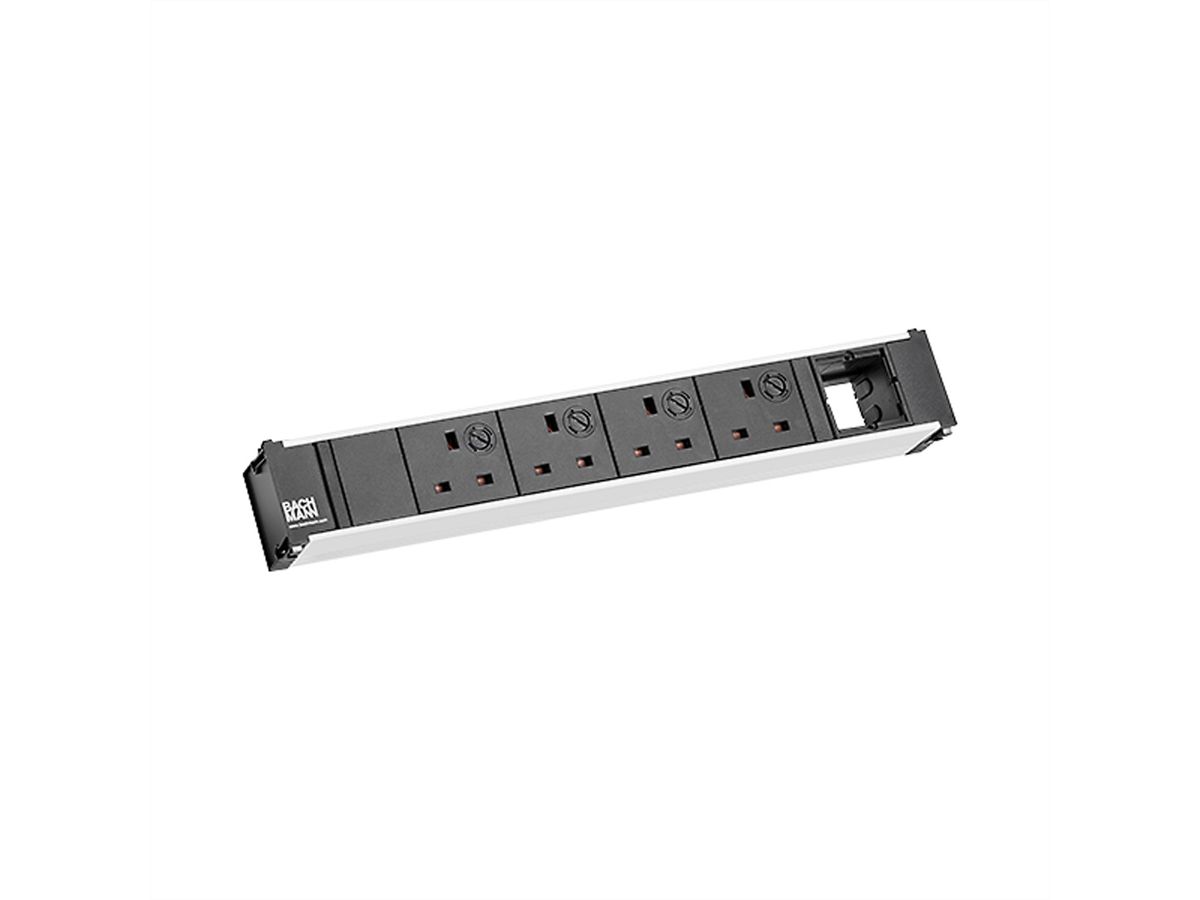 BACHMANN CONI 4xUK 3.15A 1xCM, United Kingdom