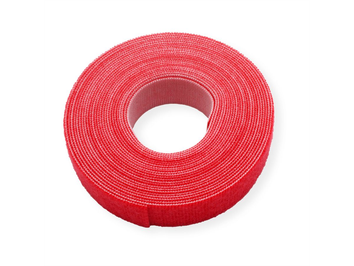 VELCRO® ONE-WRAP® Klittenband ongeperforeerd, 20mm, rood, 5 m