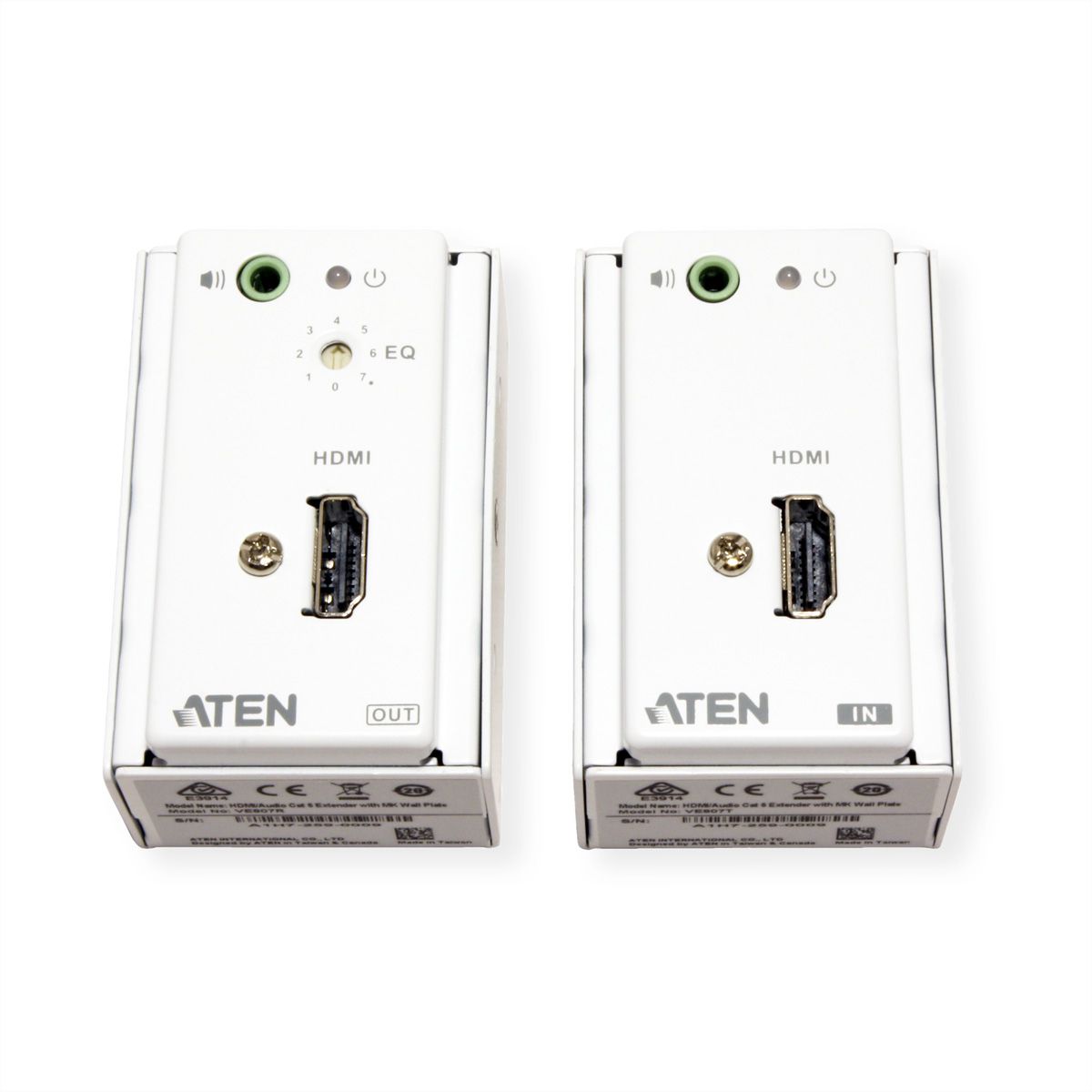 ATEN VE807 HDMI/Audio  Cat5 Extender Wandplatte