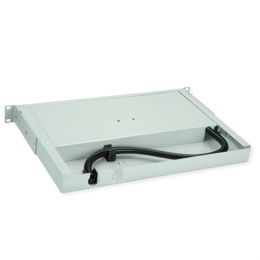 TELEGÄRTNER PROFI V LWL-Panel mit Kupplungen, 12x LC Duplex, blau, OS2
