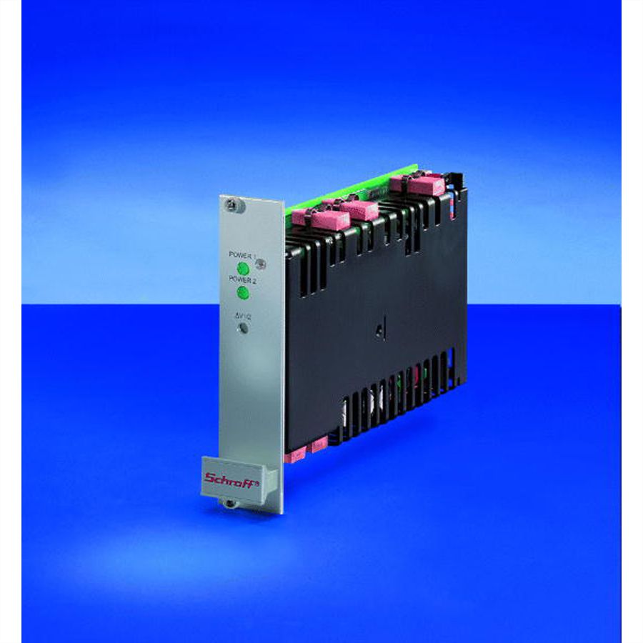SCHROFF voeding 19" DC/DC Coolpower 100 W, Dual, CPDC212