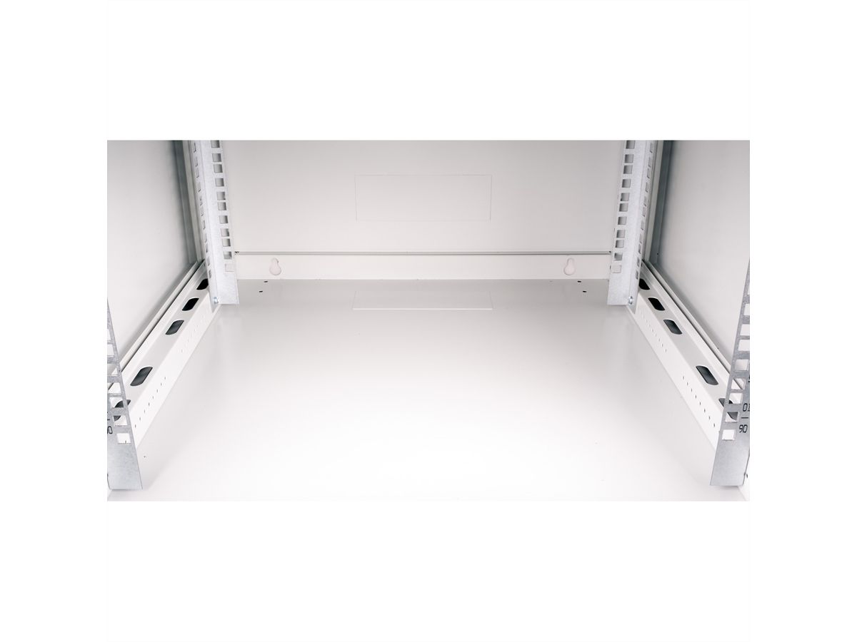 ROLINE 19" Wall Cabinet Basic Plus 6U, 600x600 BxT grey