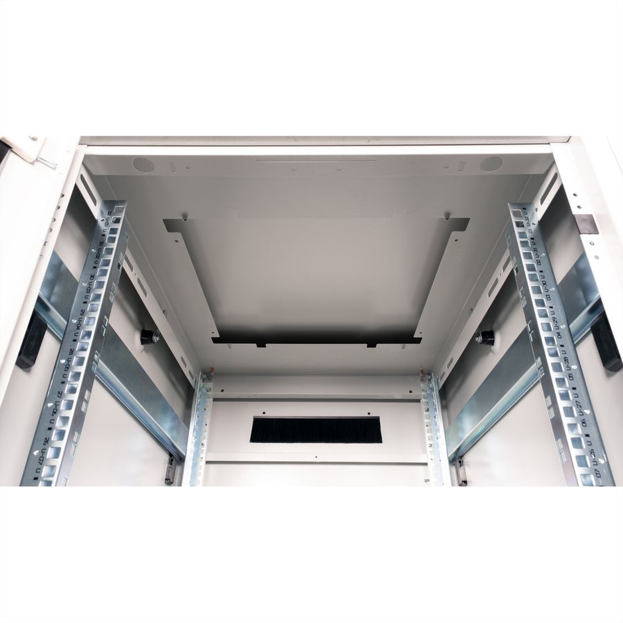 ROLINE 19-inch netwerkkast Pro 32 U, 600x800 BxD Glazen deur grijs