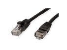 VALUE UTP Cable Cat.6 (Class E), halogen-free, black, 10 m