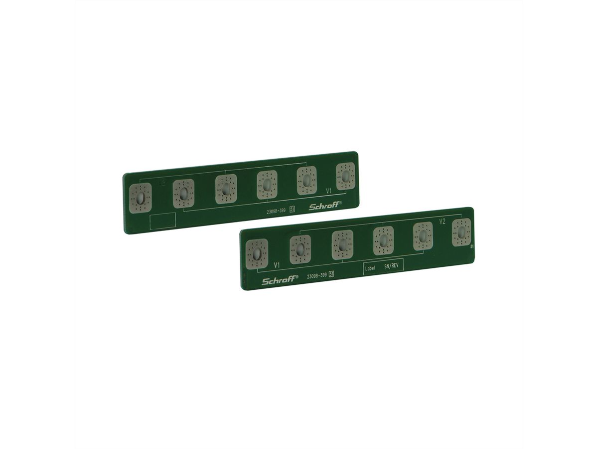 SCHROFF CPCI seriële voedingsadapterkaart, 3 x V1, 3 x V2, 121212