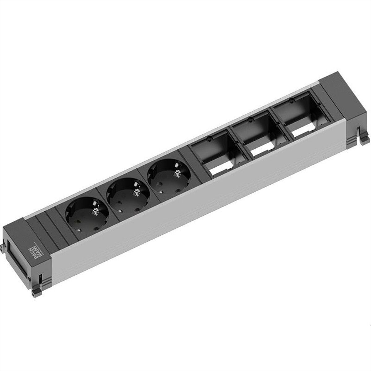 BACHMANN POWER FRAME Large 3x earthing contact 3x ABD