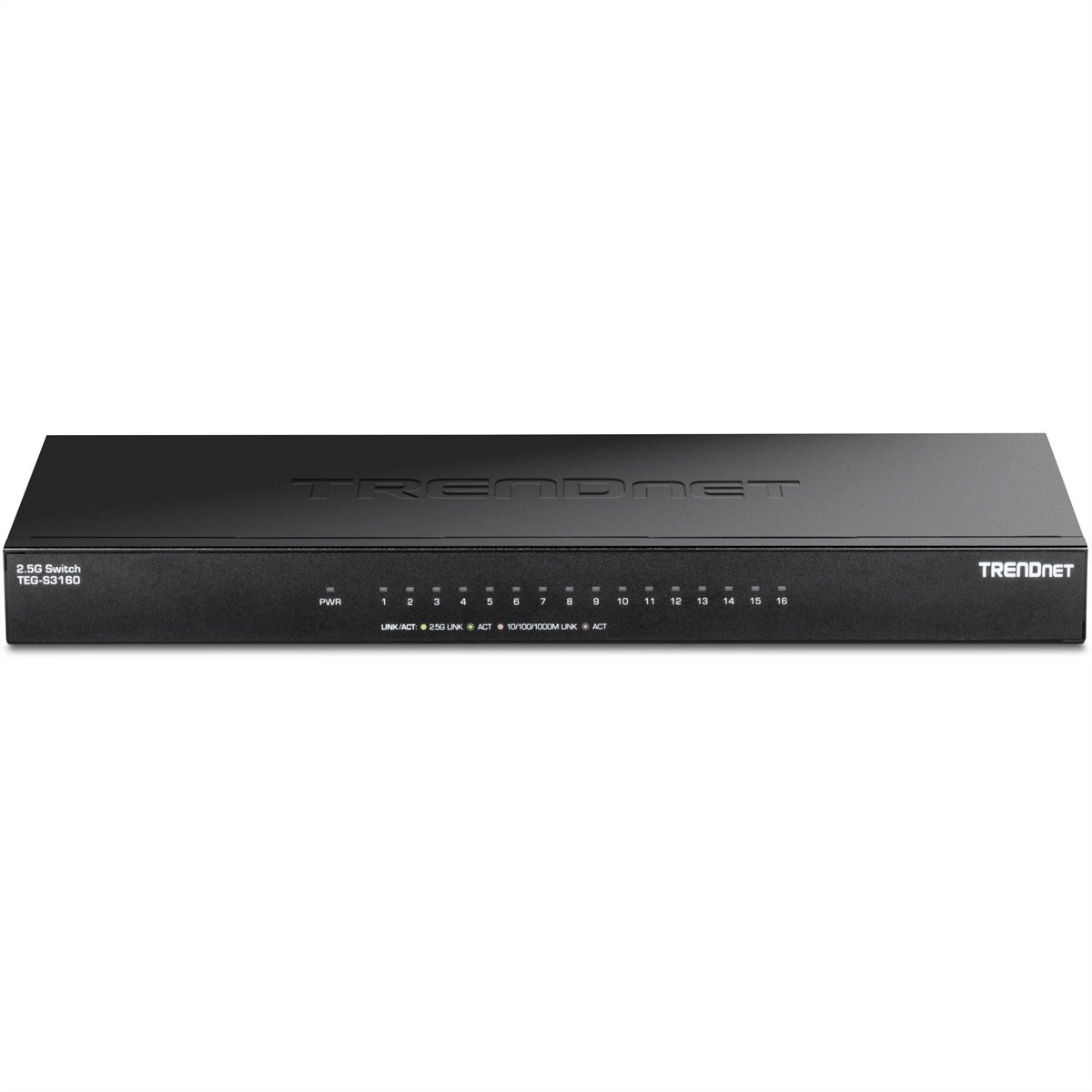 TRENDnet TEG-S3160 16-poorts 2.5G Switch Unmanaged Desktop