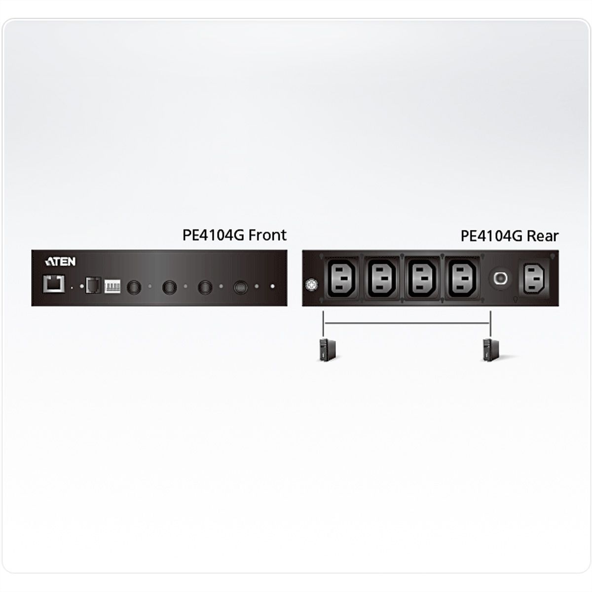 ATEN PE4104G PDU 4-Ausgänge IP Kontrollbox