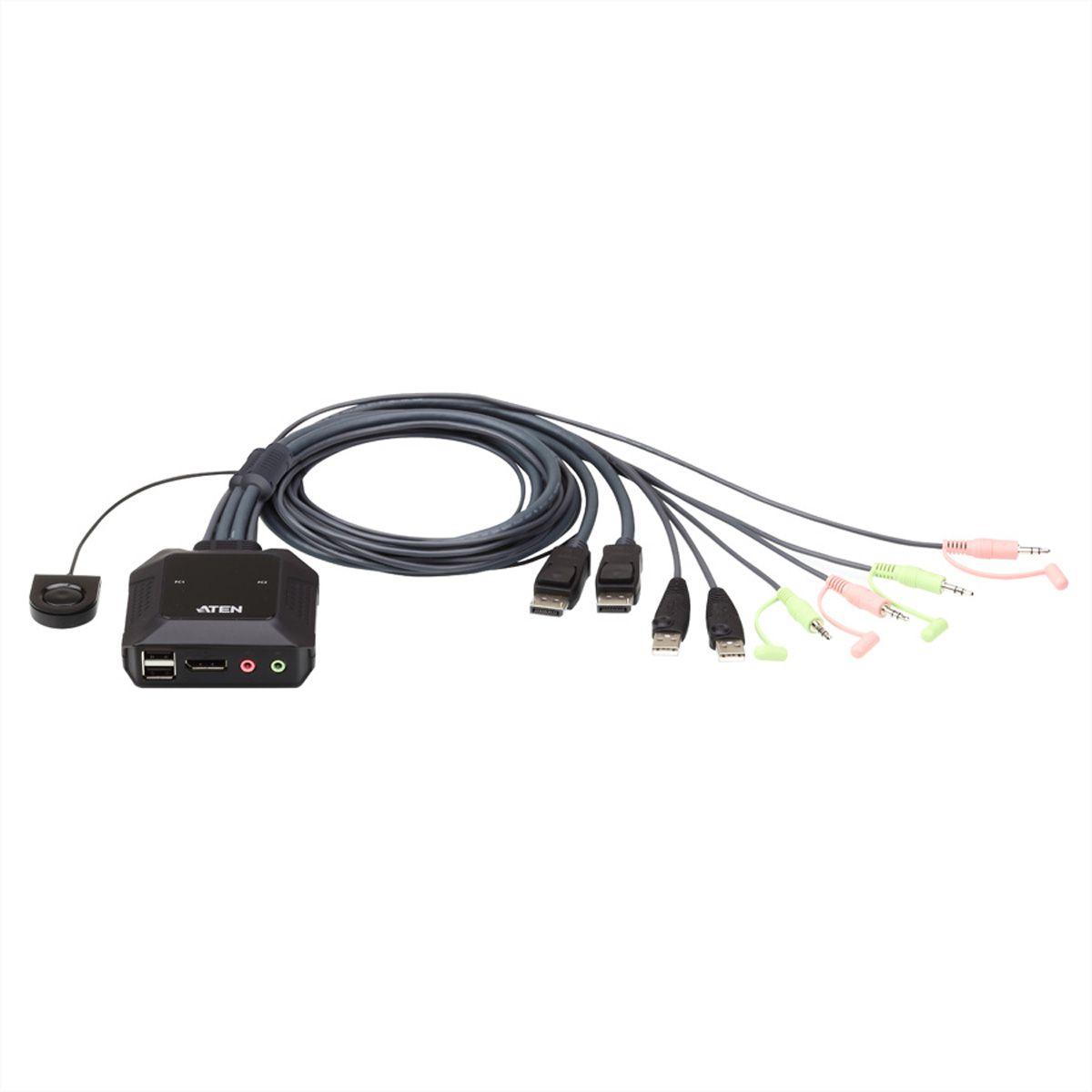 ATEN CS22DP 2-Poorts USB DisplayPort KVM Switch
