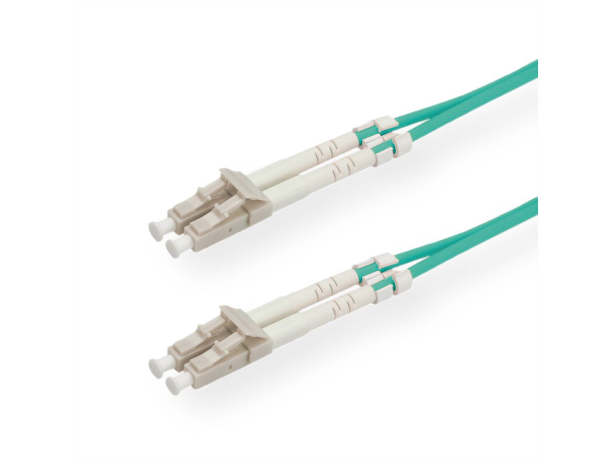 Quality LWL-Kabel duplex 50/125µm OM3, LC/LC, 7,5m