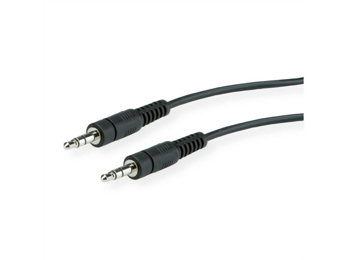 ROLINE 3.5mm Cable, M-M, 10 m