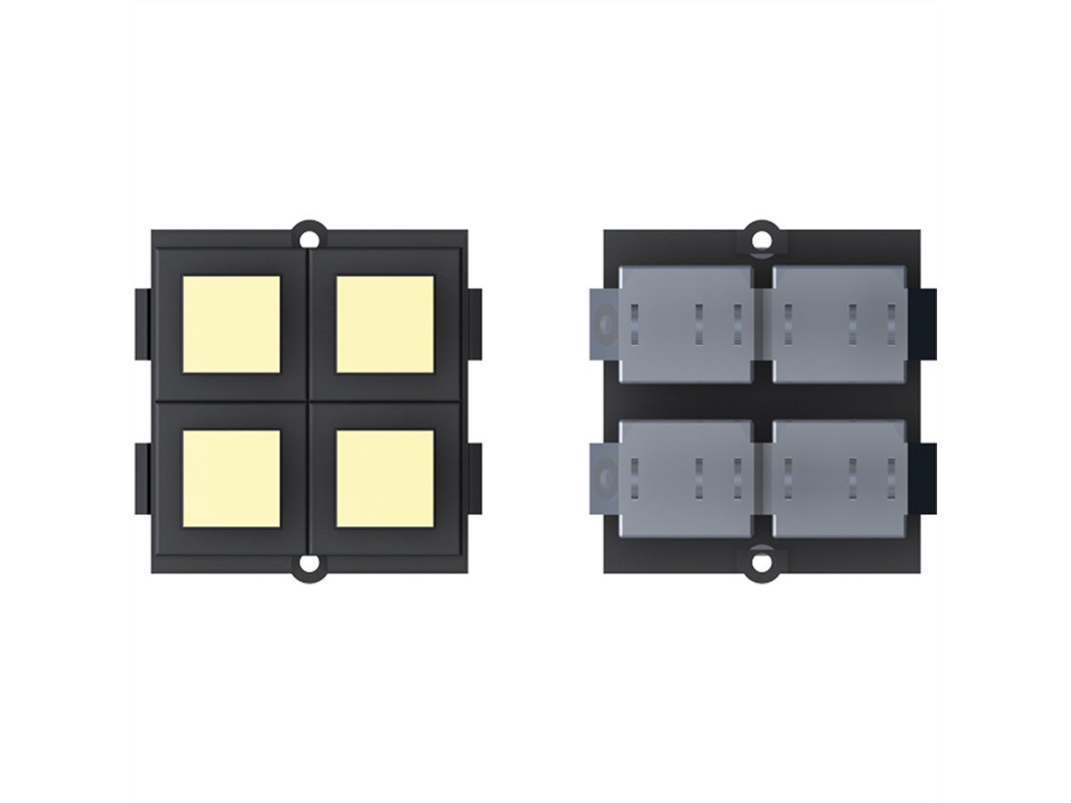 BACHMANN module 4x toetsen EIB/KNX schroefklemmen