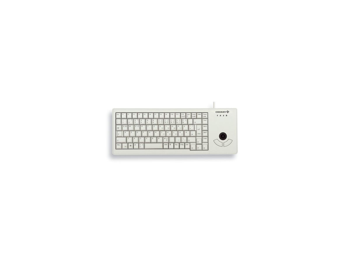 CHERRY XS Trackball toetsenbord USB QWERTY Amerikaans Engels Grijs