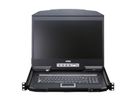 ATEN CL3716iNW FR 16-Port USB HDMI LCD KVM Konsole, FR-Layout