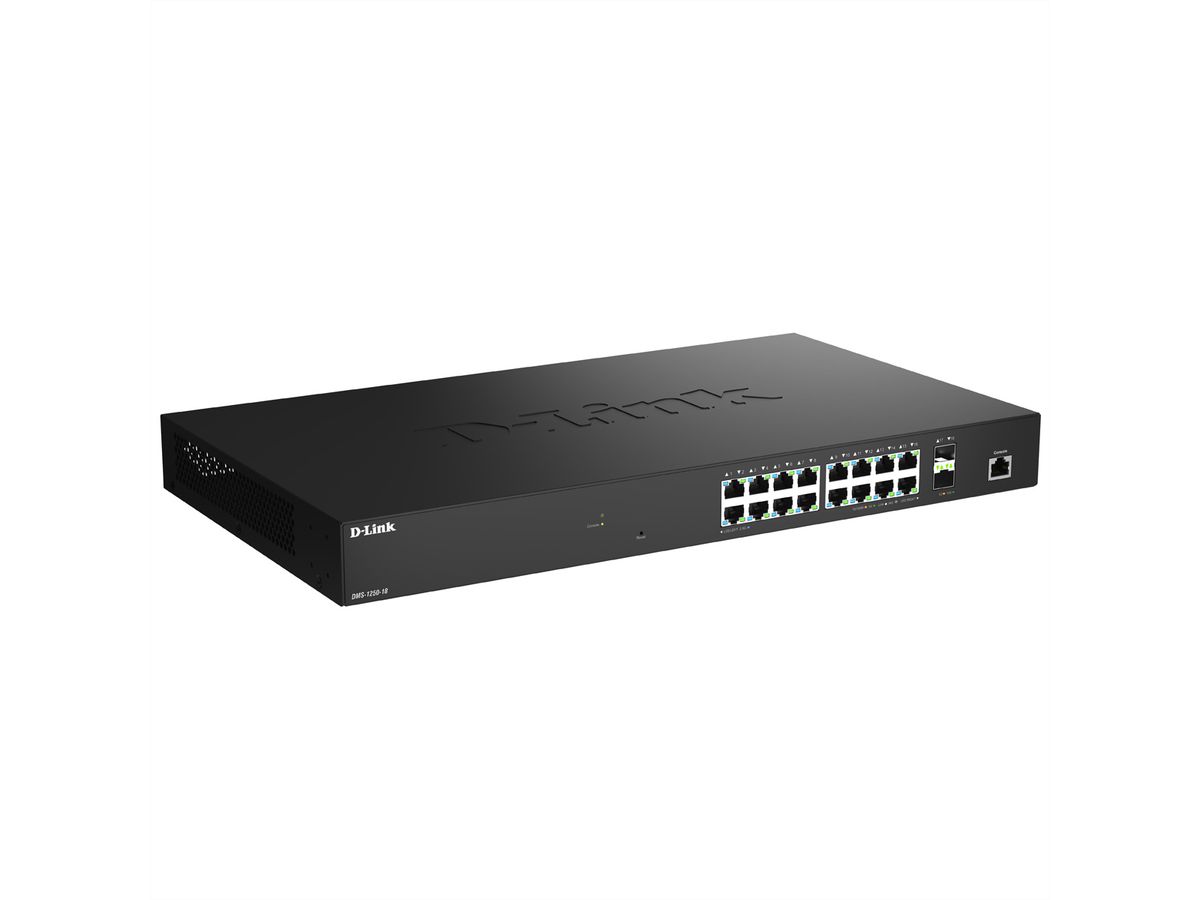 D-Link DMS-1250-18/E 18-Port Switch Multi-Gigabit Smart Managed