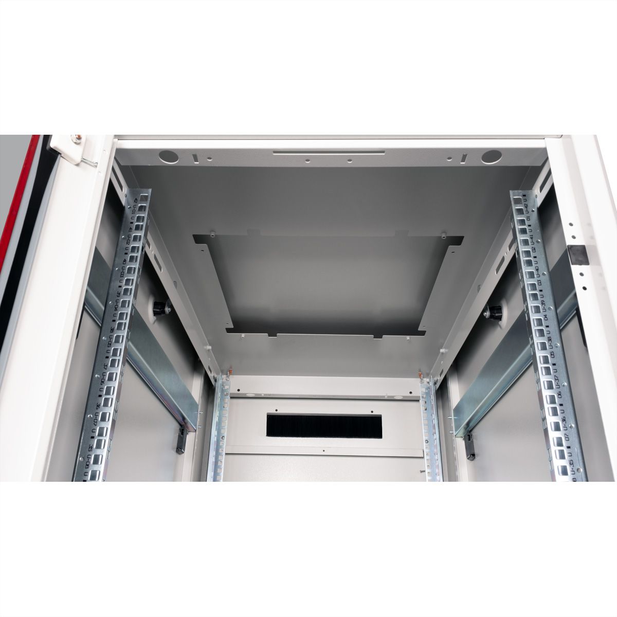 ROLINE 19-inch netwerkkast Pro 42 U, 600x1000 BxD Glazen deur grijs