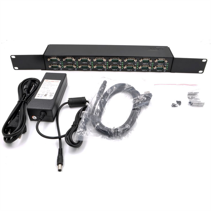 EXSYS EX-1316HMV USB 2.0 zu 16S Seriell RS232 Ports