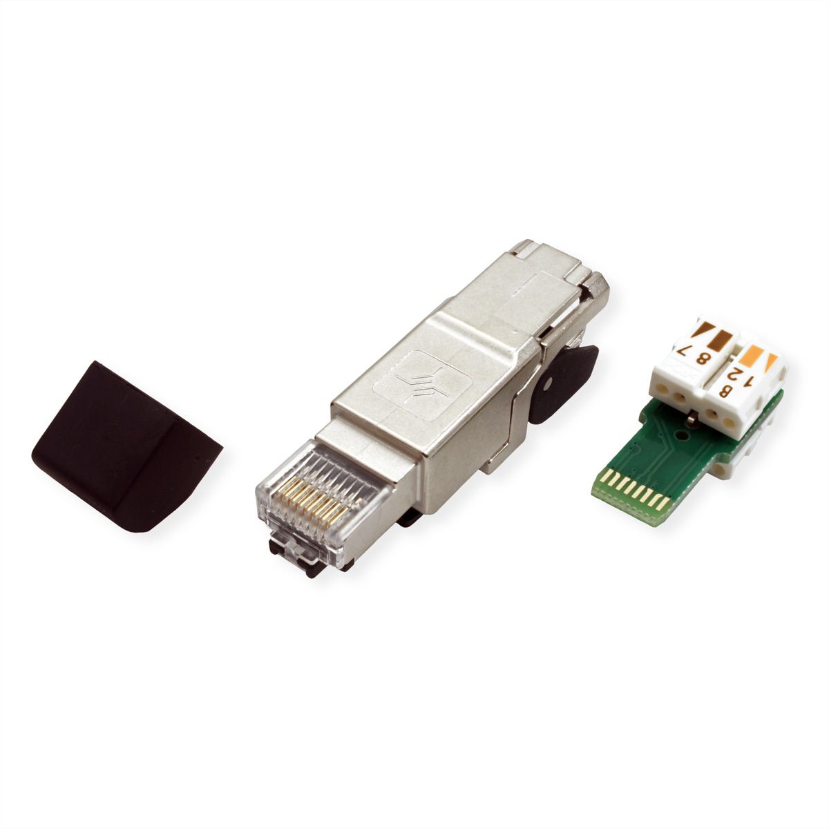 TELEGÄRTNER MFP8 RJ-45-connector Cat.6A (klasse EA) T568B voor veldmontage