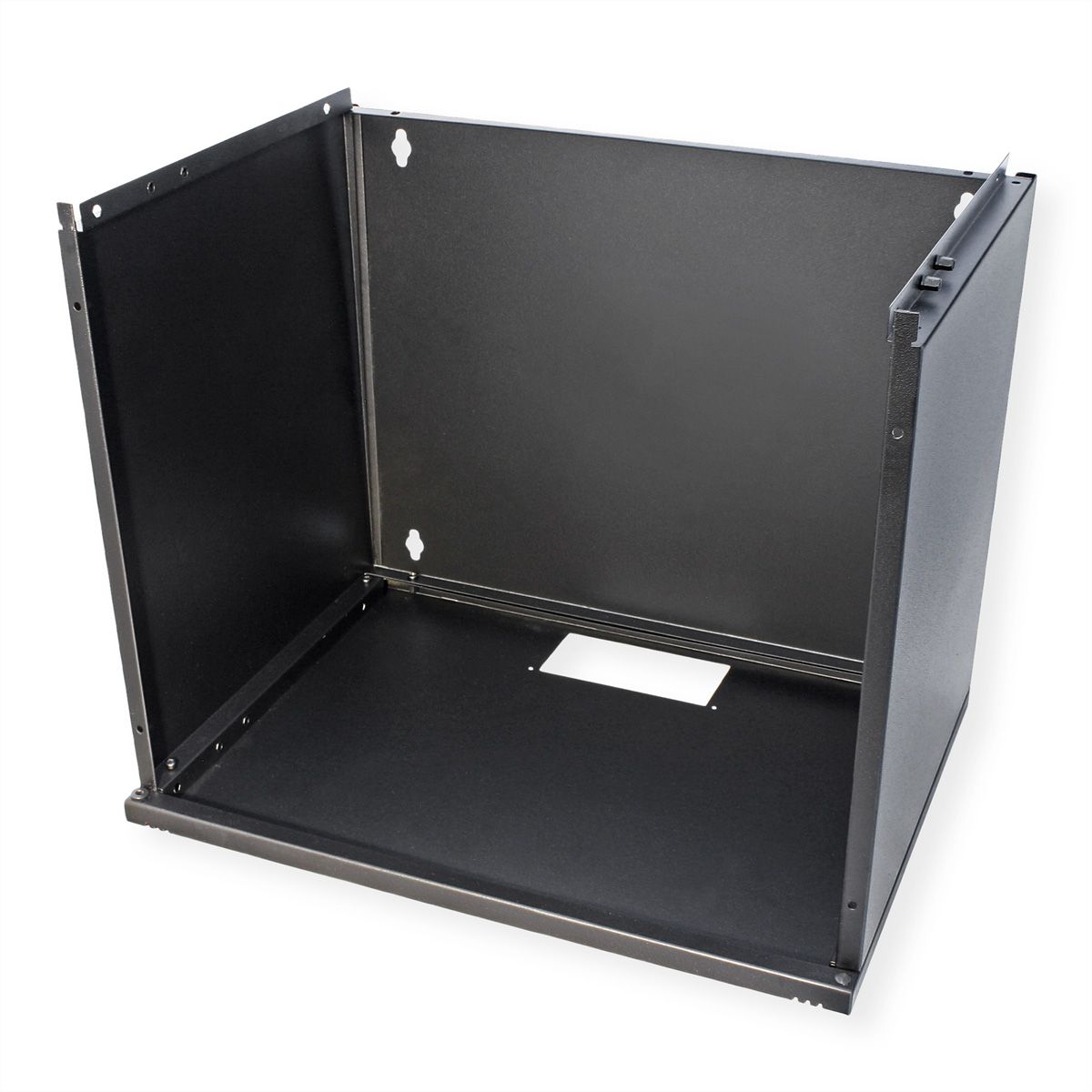 ROLINE 19-inch wandbehuizing Basic 9 U , 540x400 BxD Bouwpakket zwart