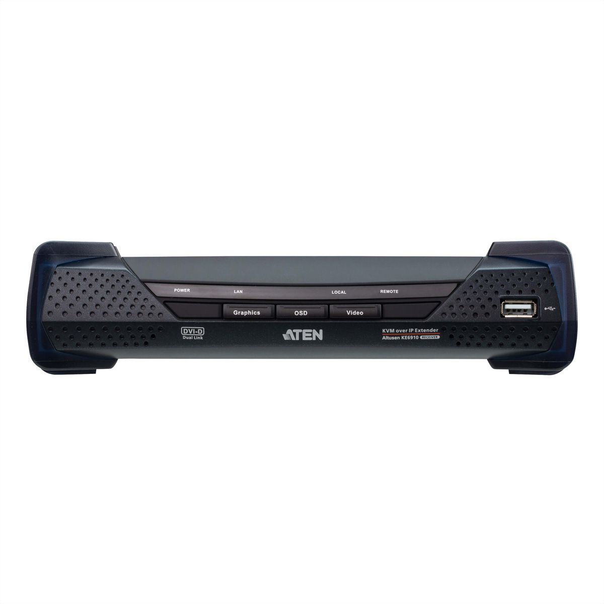 ATEN KE6910R DVI-D Dual Link KVM Over IP Extender Ontvanger