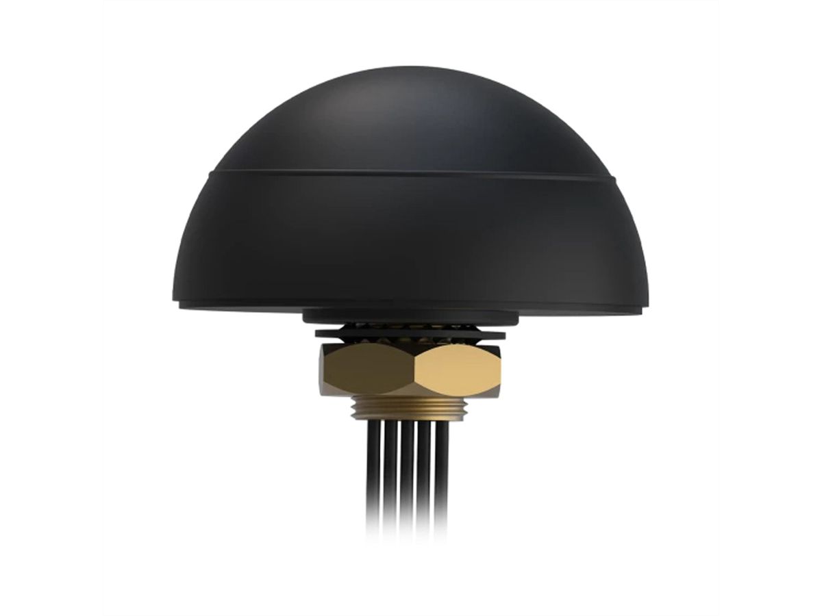 TELTONIKA PR1KCL28, COMBO QUAD MOBILE/GNSS roof SMA antenna