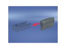 SCHROFF stapelhulp kit voor RatiopacPRO/-Air case of Interscale, RAL 7016