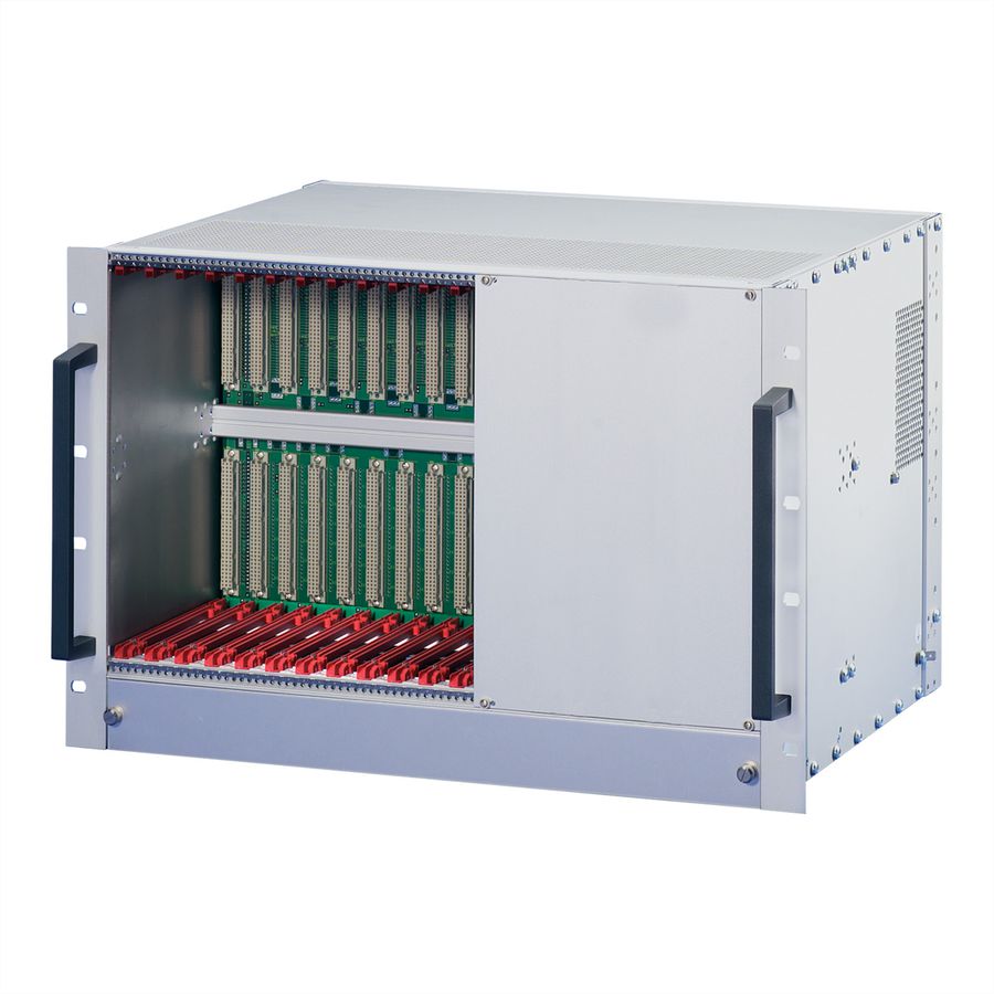 SCHROFF VMEbus System, 7 U, 12 Slot, Open Frame PSU