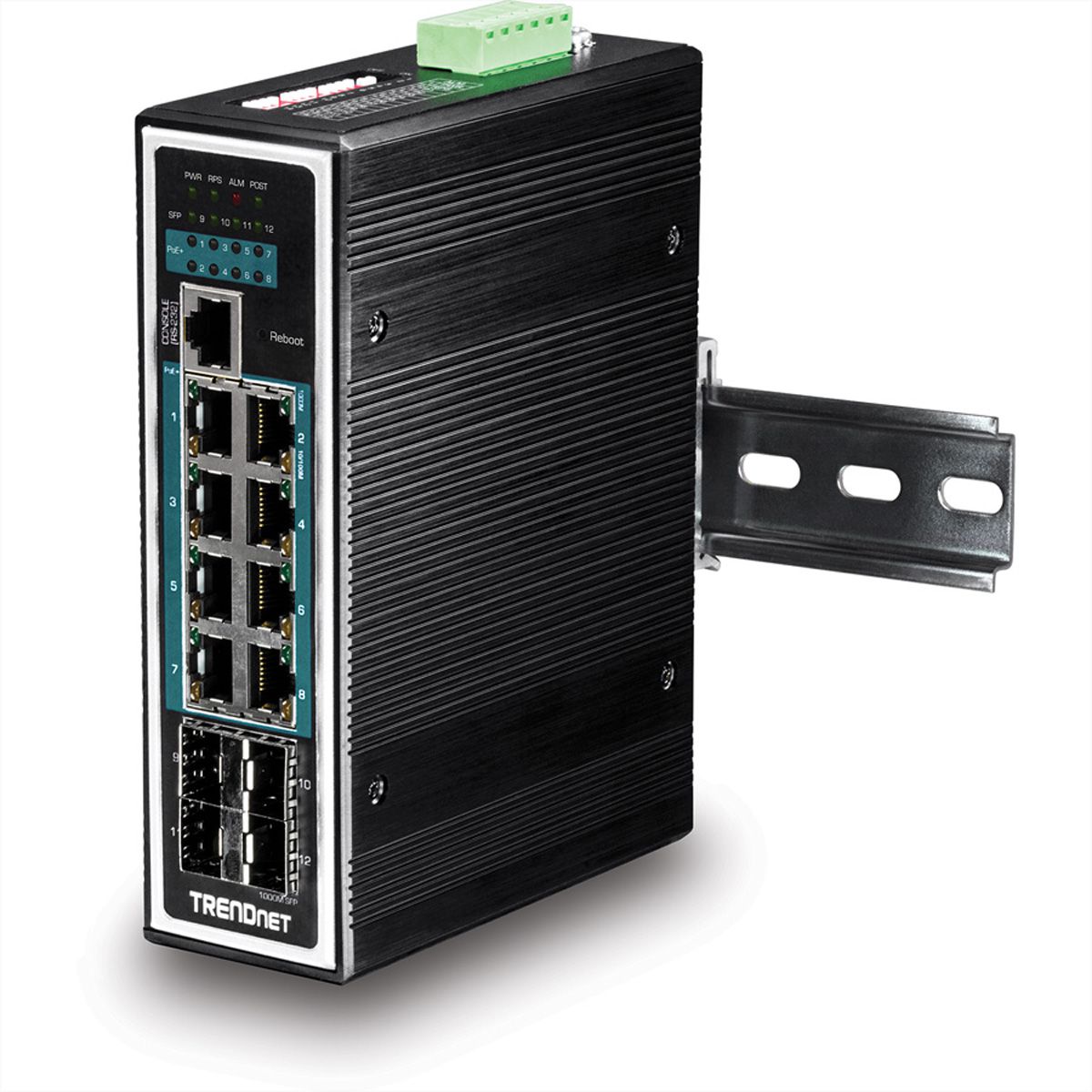TRENDnet TI-PG1284i 12 Port Rail Switch