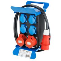 BACHMANN power distributor Stecky 400V CEE, 2x16A 5p400V 4xprotective contact
