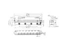 SCHROFF Stekker Type H, EN 60603, DIN 41612, Mannelijk, 15 Contacten, Stiftlengte 2,9 mm