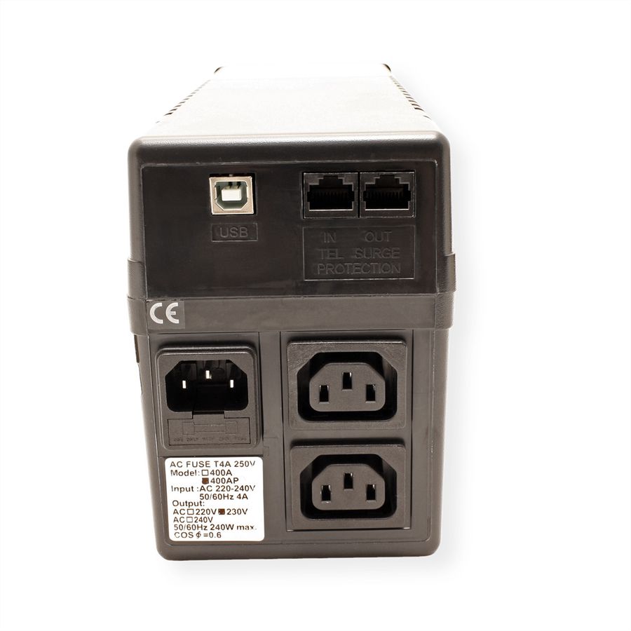 VALUE UPS 400 - Line Interactive UPS met USB-poort