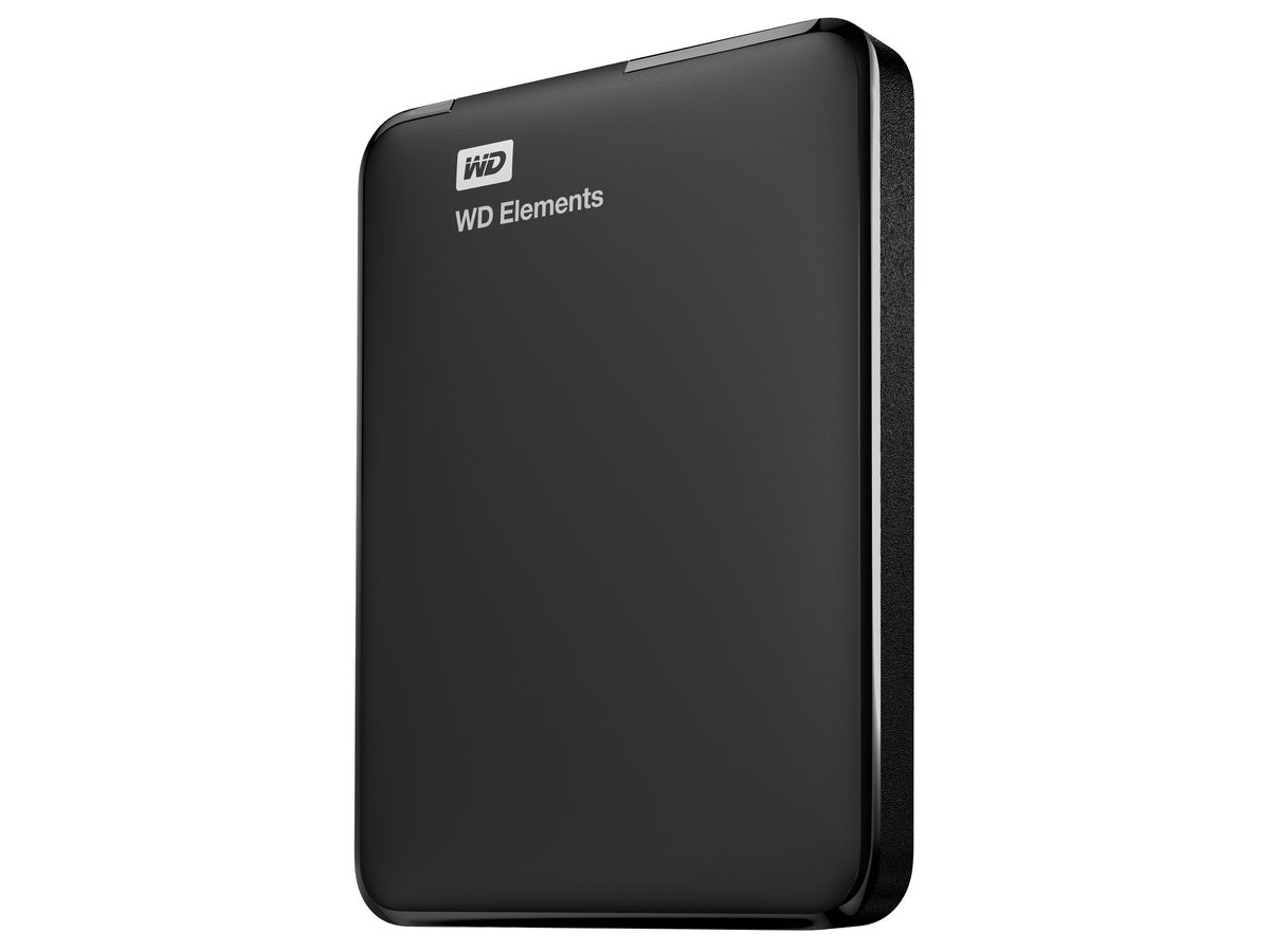 Western Digital WD Elements Portable 2.5 Inch externe HDD 2TB, Zwart