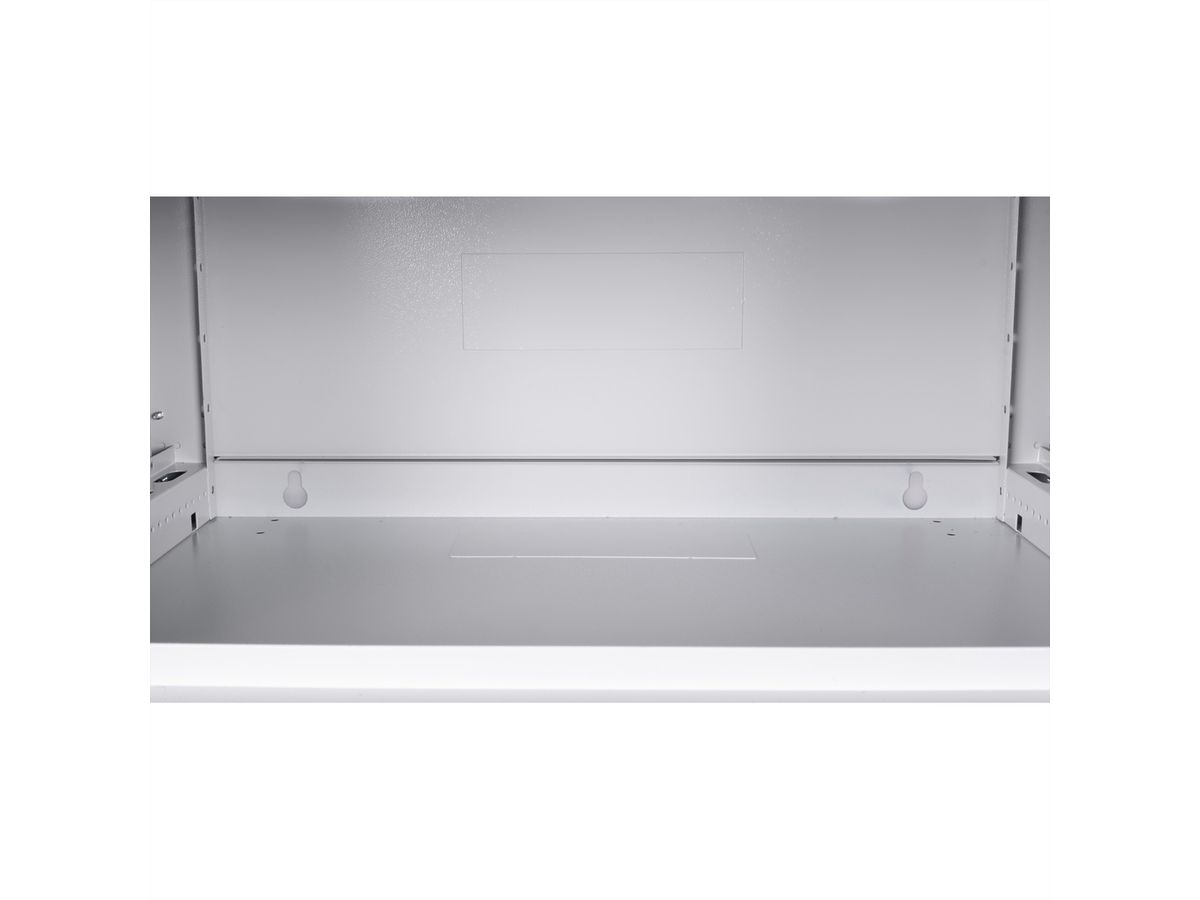 ROLINE 19-inch wandbehuizing Basic Plus 4U, 600x450 BxT grijs