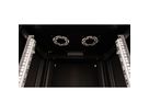 ROLINE 19-inch wandbehuizing Pro 12 U , 600x600 BxD tweedelig draaibaar zwart