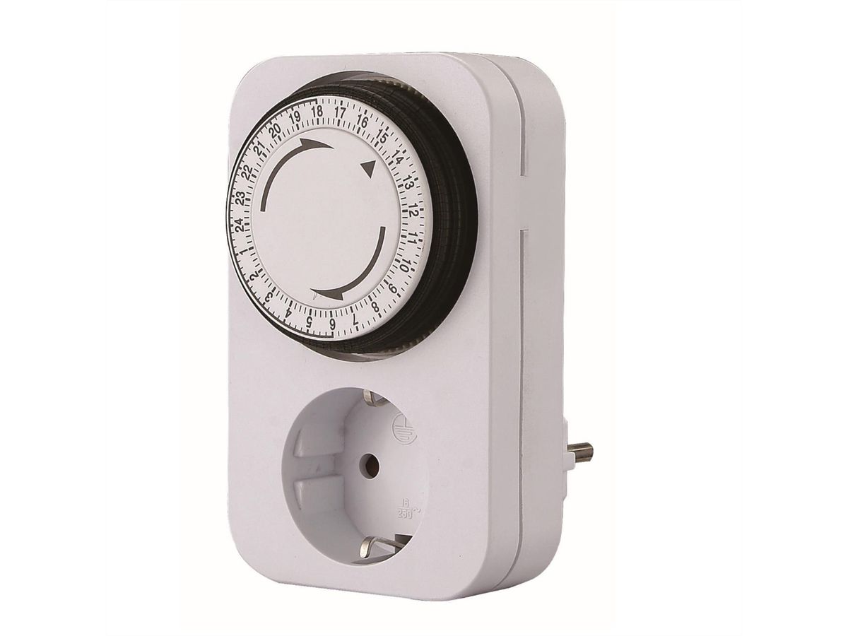 BACHMANN Mechanical timer 24h, Mechanical timer 24h 1GD/1A-1 white