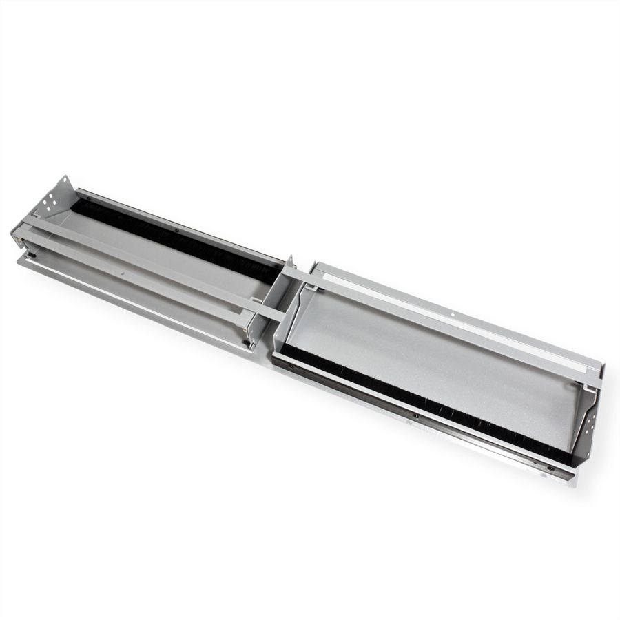 BACHMANN CONI DUO inbouwframe 2 x groot, grijs