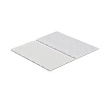 VELCRO® Klittenbandstrips Extra Sterk Zelfklevend Haak & Lus 50mm x 100mm x 2 sets Wit