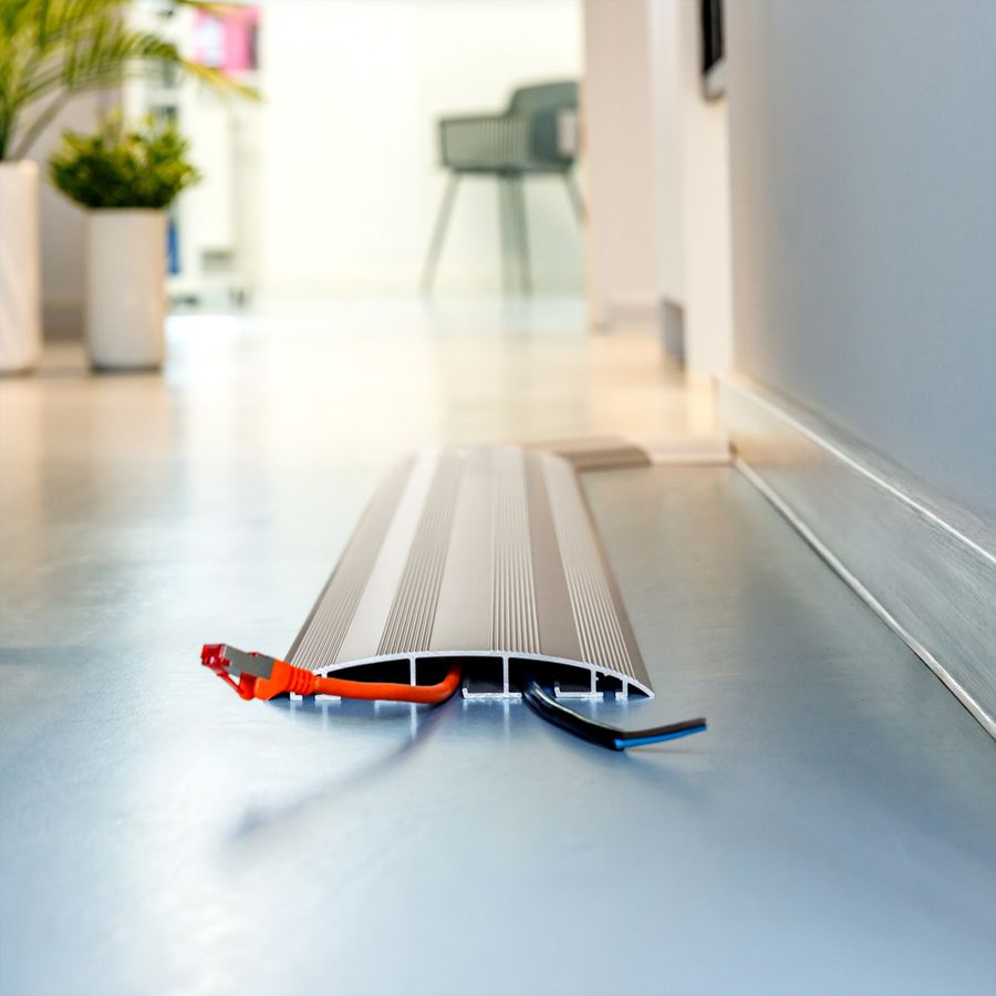 BACHMANN KABEL BRIDGE recht ALU 1,0m