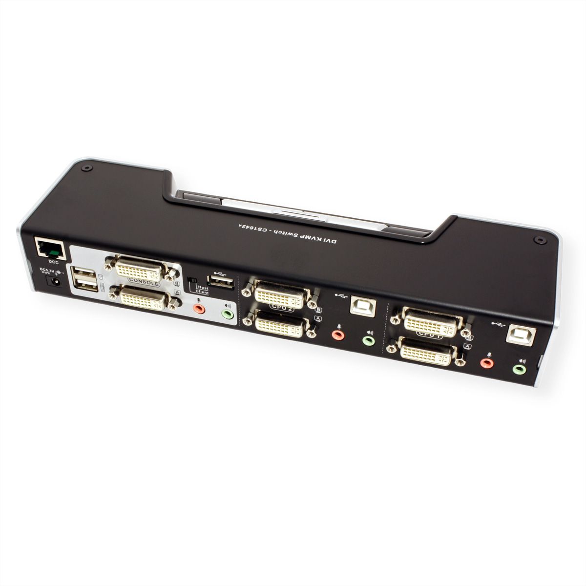 ATEN CS1642A KVM Switch Dual-View DVI, USB, Audio, USB-Hub, 2 Ports