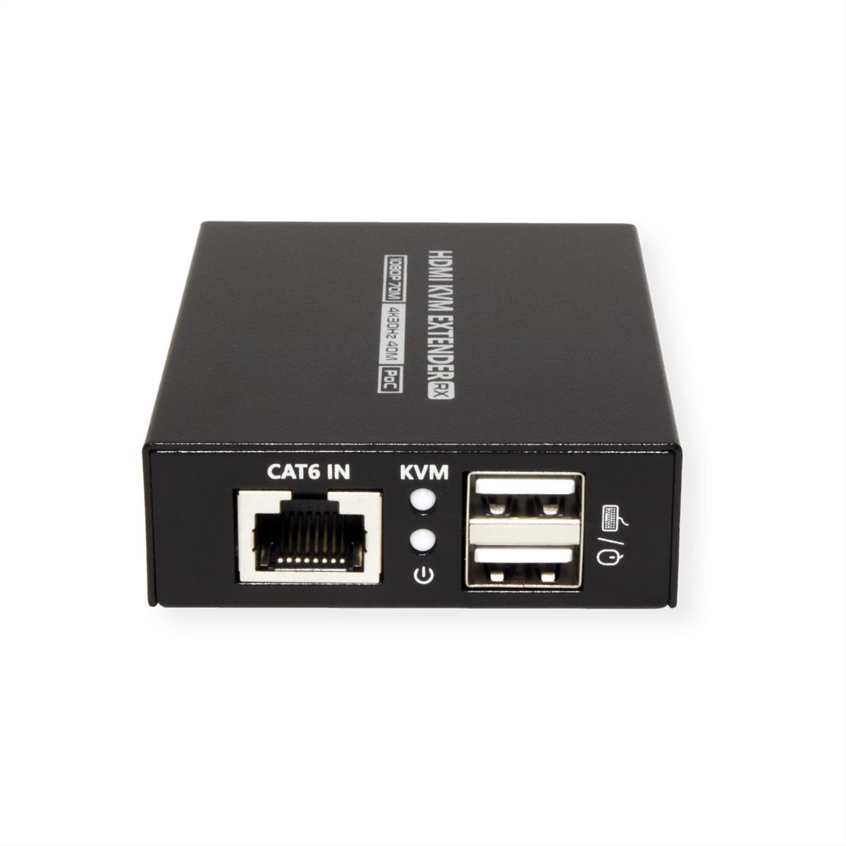 VALUE KVM-Extender via Cat.6/6A, HDMI 4K30, max. 40m